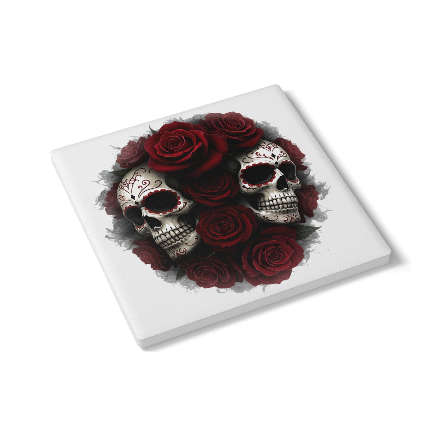 LaCatrina Edge: Daring Ceramic Coaster #14