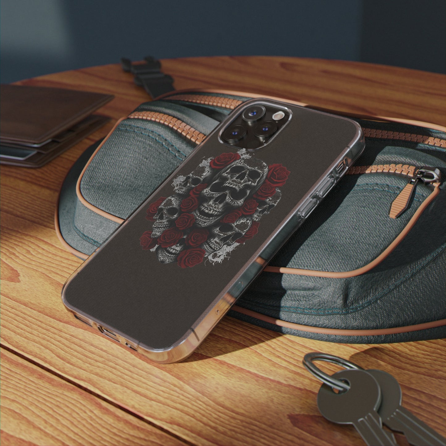 LaCatrina Edge: Clear Silicone Case for Bold Spirits