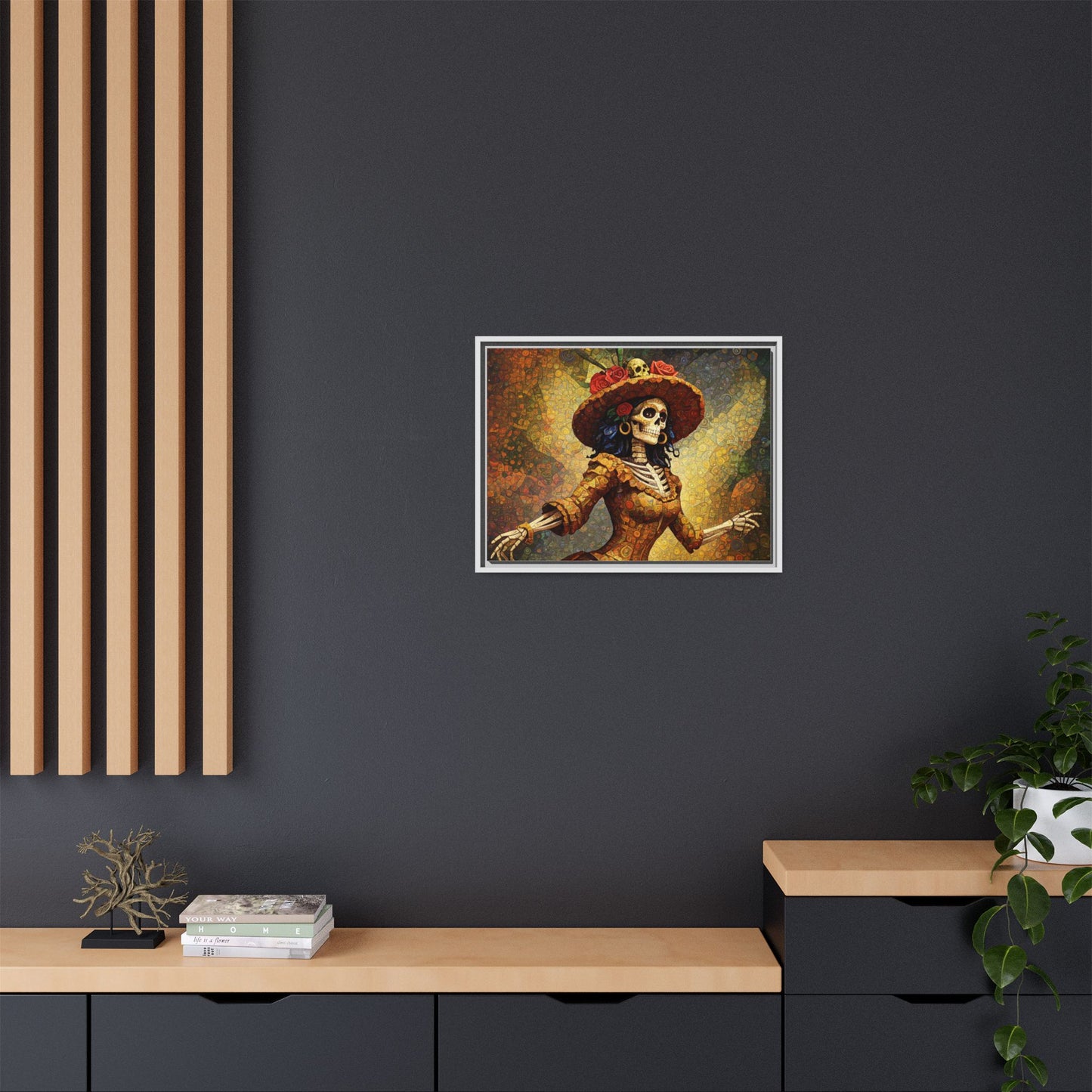 LaCatrina Elegance #18 - Professional Framed Matte Canvas