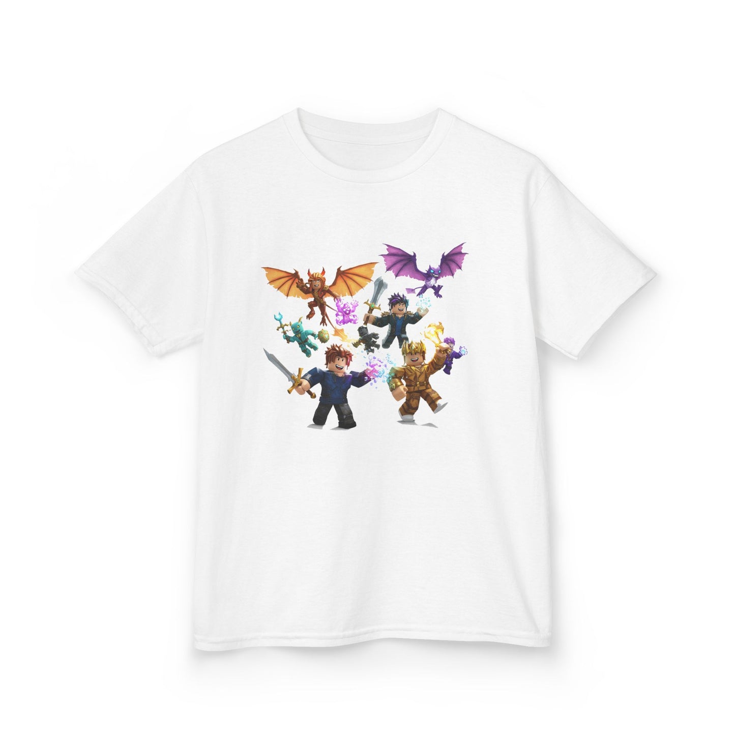 Pixel Pals Adventure - Kids' Trendy Voxel Tee
