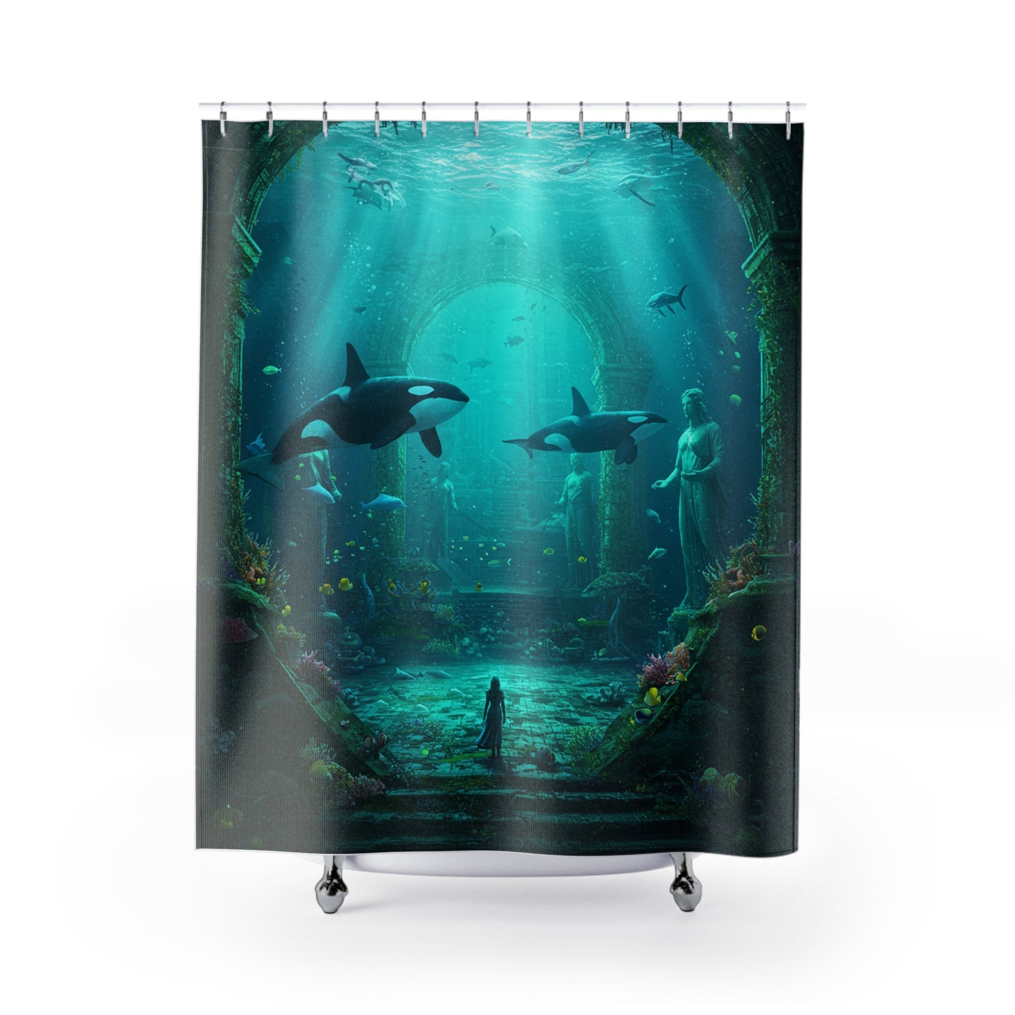 Atlantis Edge: The Lost City Edition Shower Curtain