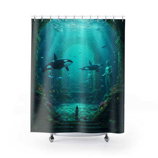 Atlantis Edge: The Lost City Edition Shower Curtain