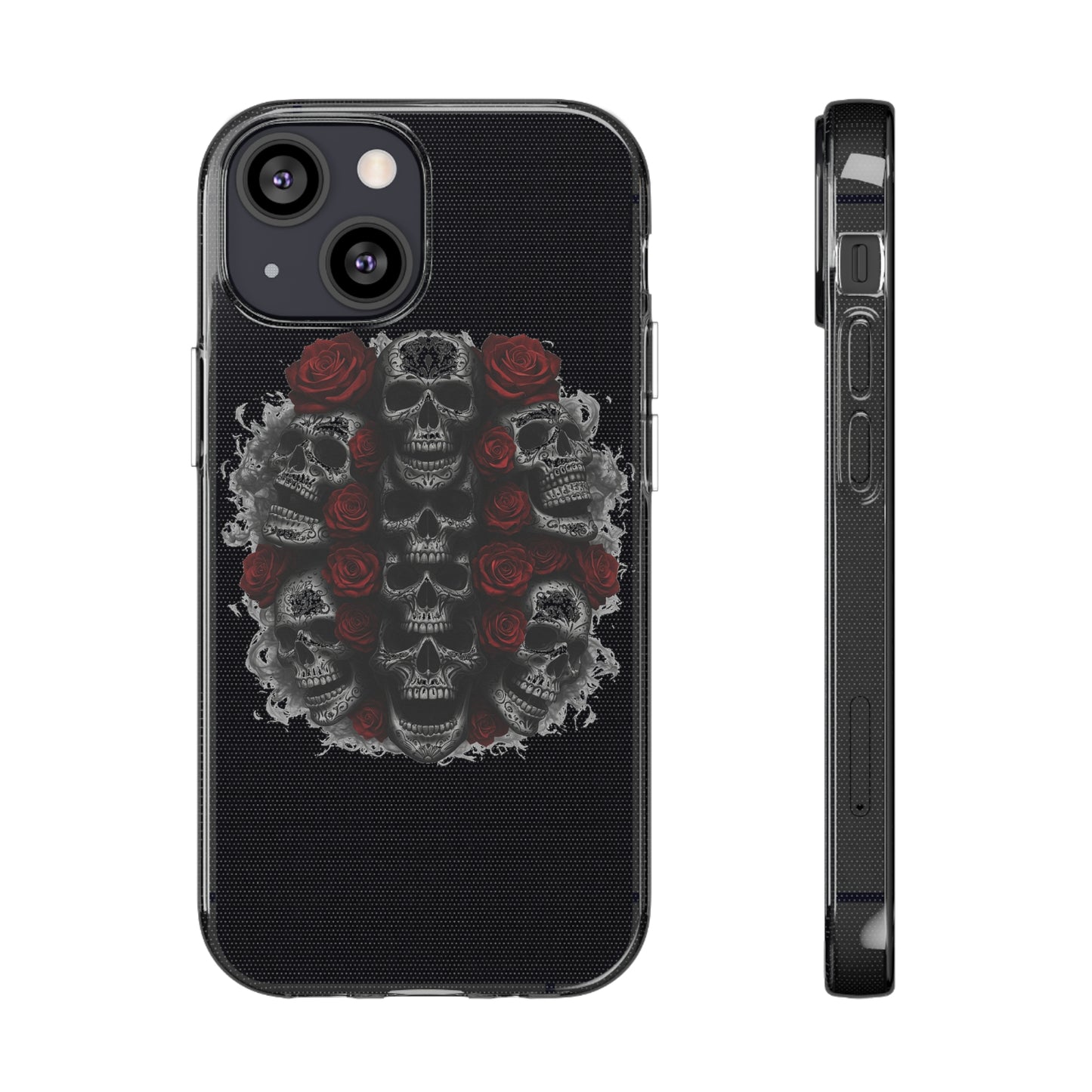 LaCatrina Edge: Sleek Clear Silicone Phone Case #30