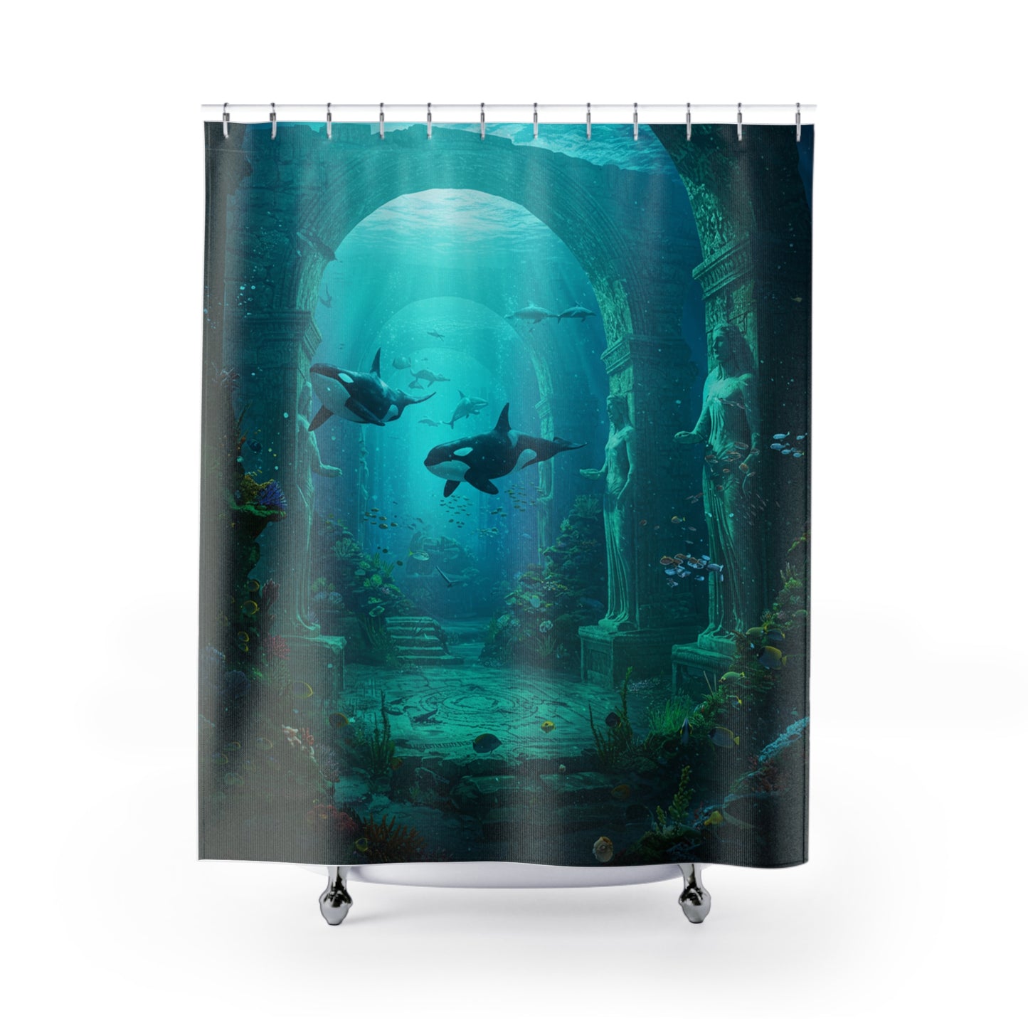 Atlantis Edge: The Lost City Shower Curtain