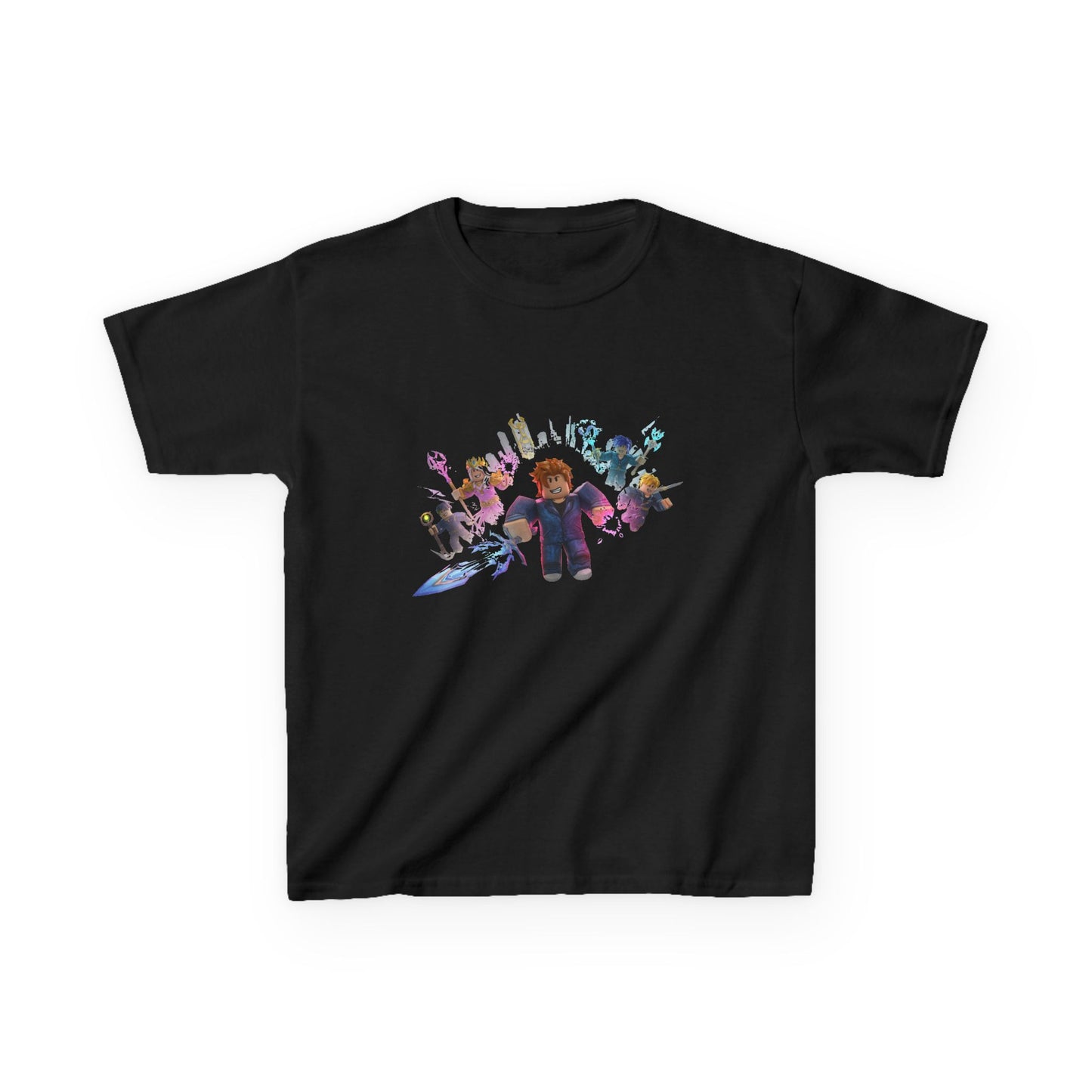 Voxel Adventure Kids Heavy Cotton Tee - Trendy Edition #133