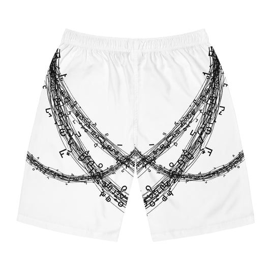 NOTGPT Mobius Glyphs - Board Shorts - All-over Print