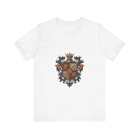 Guild Emblem Fusion Tee - Trendy Unisex Jersey Style