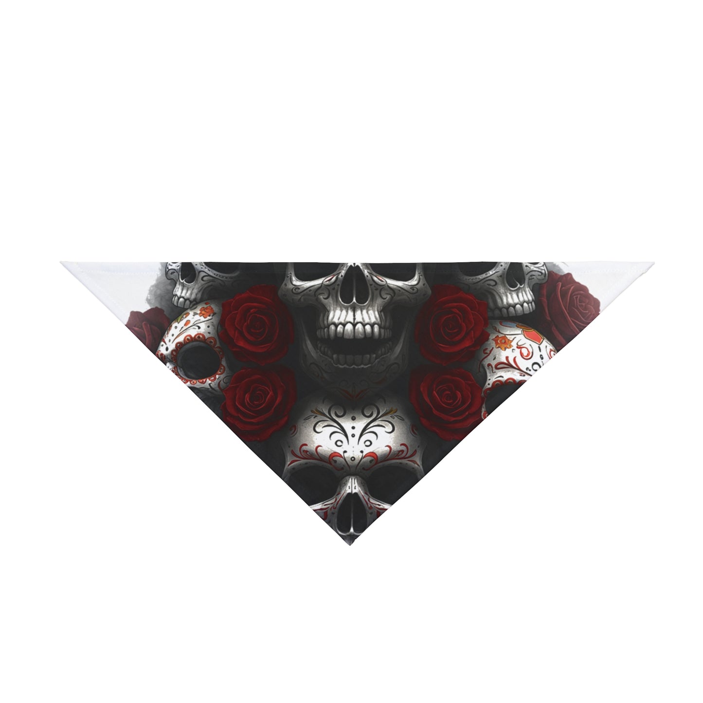 LaCatrina Edge: Chic Skull Pet Bandana #39