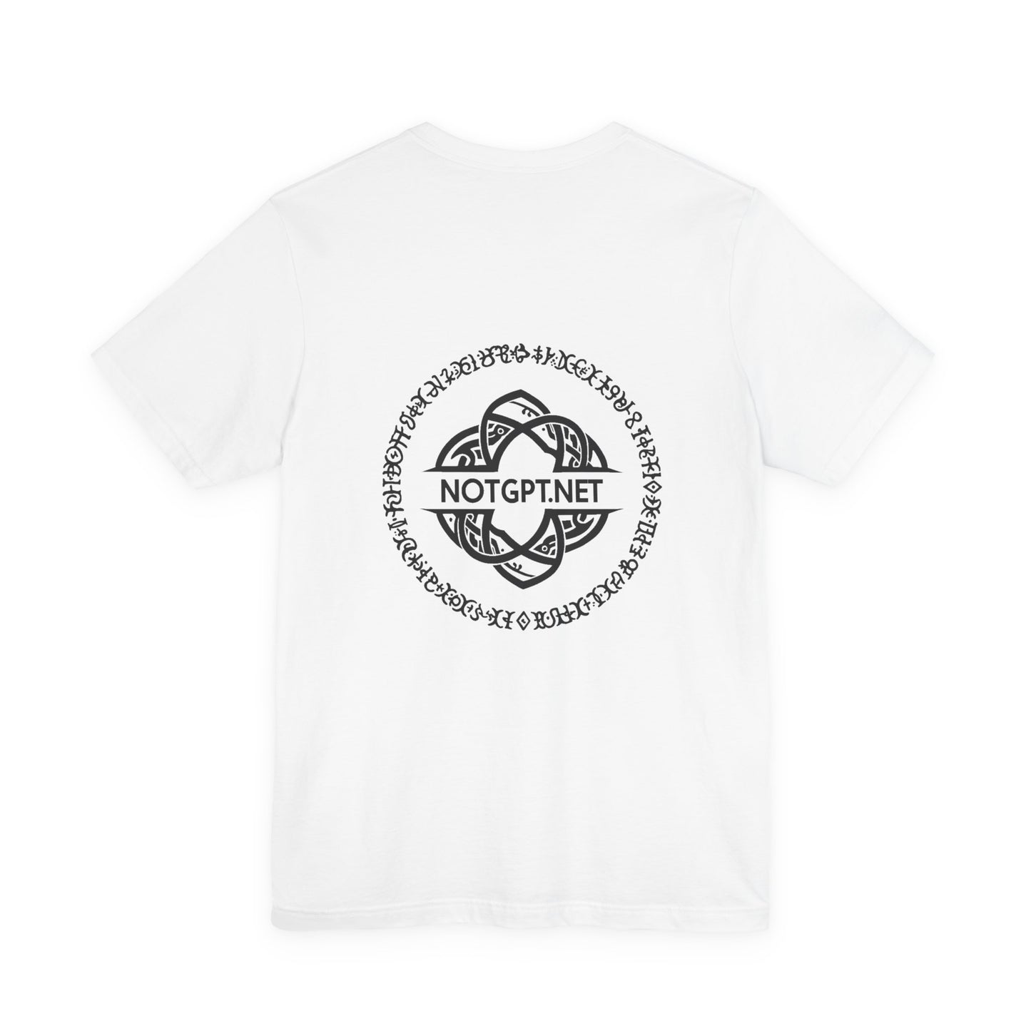 Guild Emblem Fusion Tee - Trendy Unisex Jersey with Unique Sleeve Print