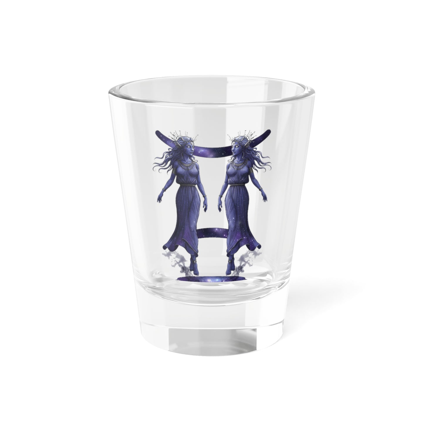 Gemini Vibes 1.5oz Zodiac Shot Glass - Trendsetter Edition