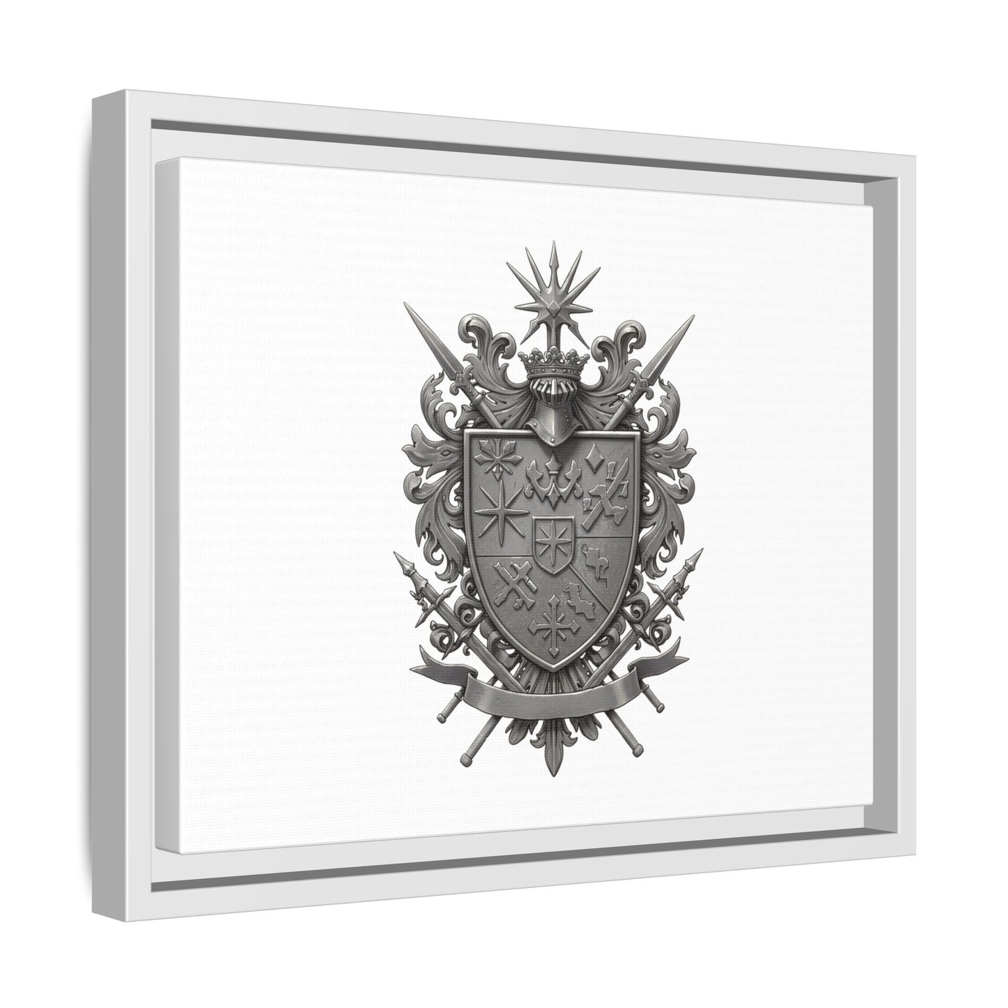 Elegant Guild #8 - Professional Multi-Color Framed Canvas