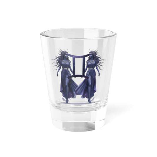 Gemini Vibes 1.5oz Zodiac Shot Glass - Trendsetter Edition