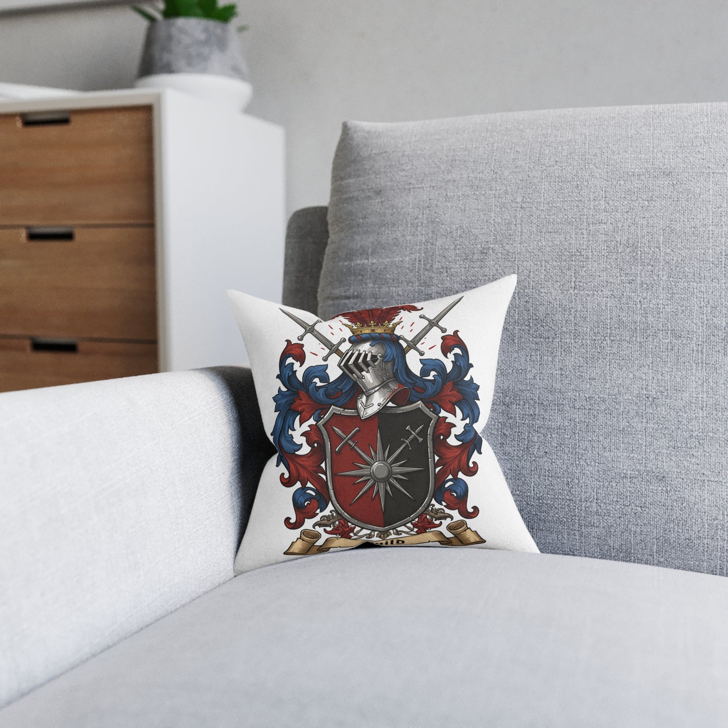 Edge of Comfort: Guild 13 Square Pillow