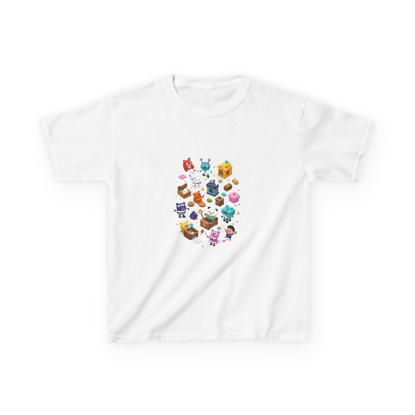 Level-Up Bocatoca Kids Game Tee #16 - Perfect for School!