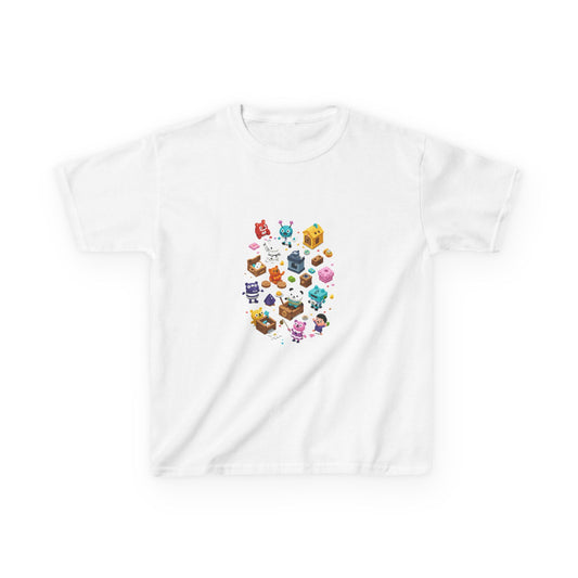 Level-Up Bocatoca Kids Game Tee #16 - Perfect for School!