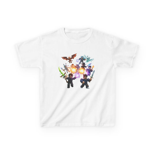 Pixel Pals Playground - Kids' Trendy Voxel Tee