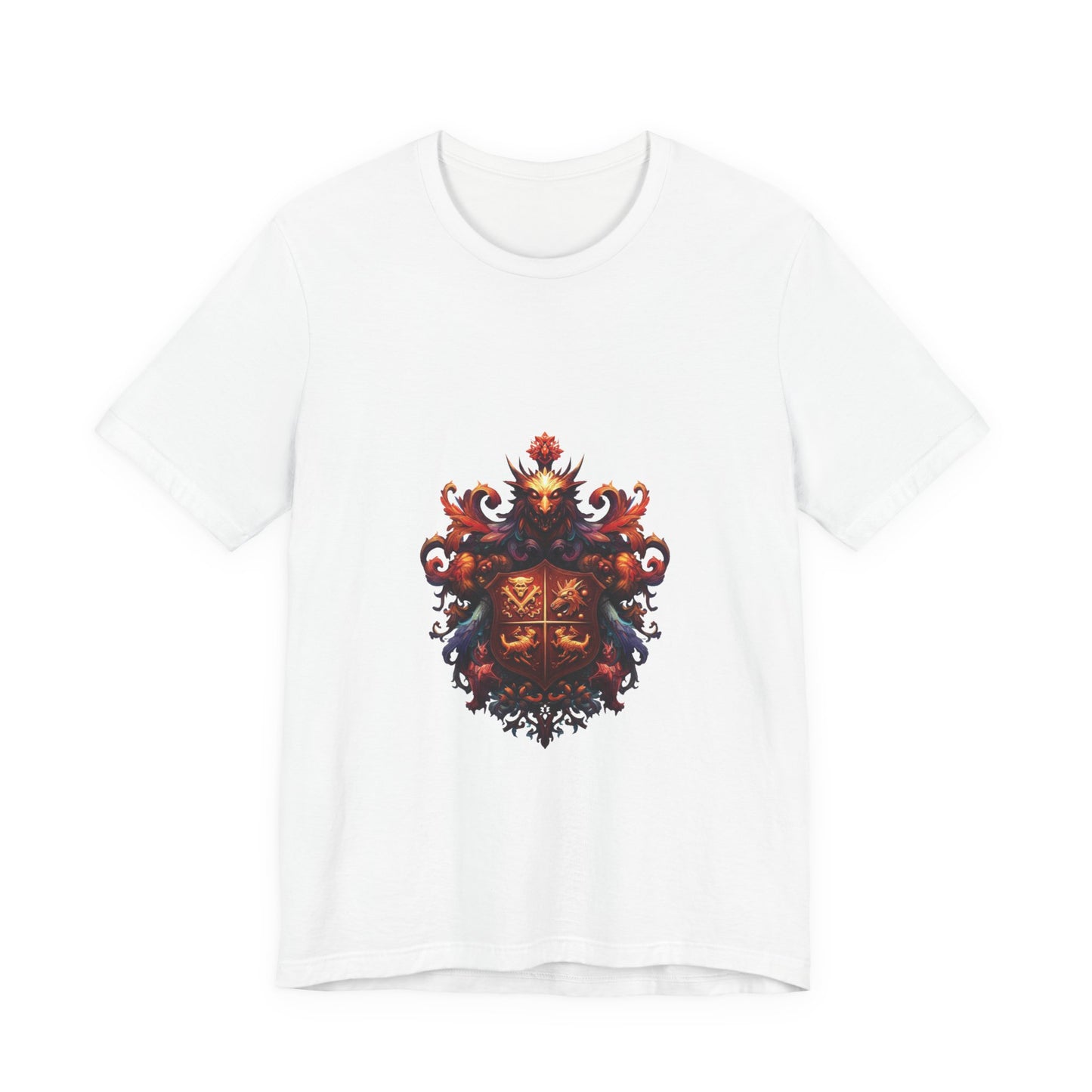 Guild Emblem Fusion Tee – Trendy Unisex Style #12