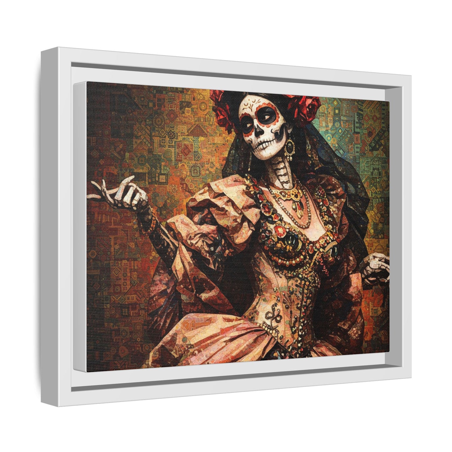 LaCatrina Elegance: Professional Art Series #6 - Framed Matte Canvas