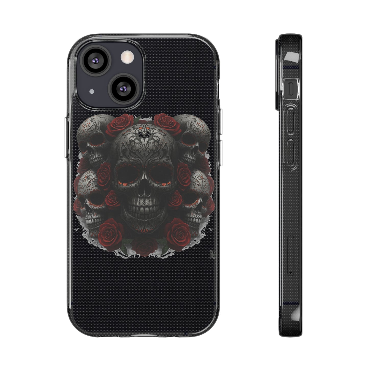 LaCatrina Edge: Clear Silicone Case for Bold Spirits