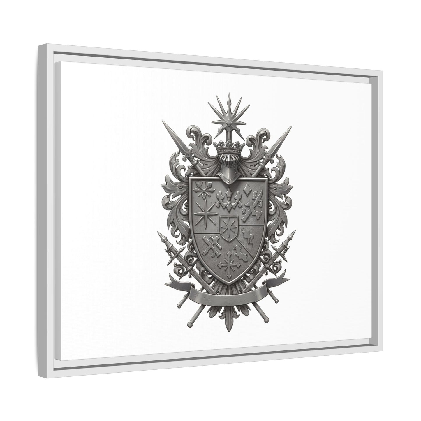 Elegant Guild #8 - Professional Multi-Color Framed Canvas