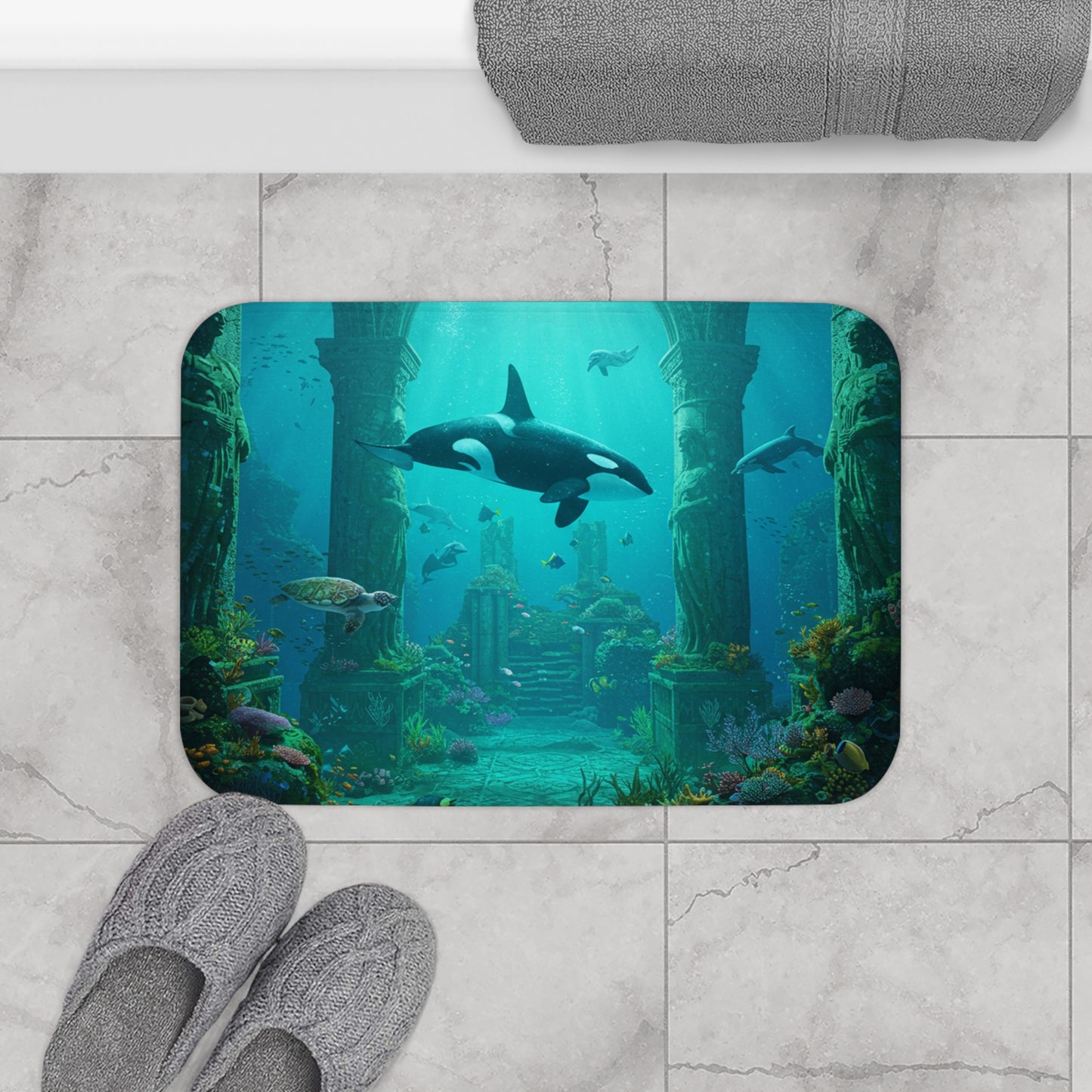 Atlantis Escape Casual Bath Mat