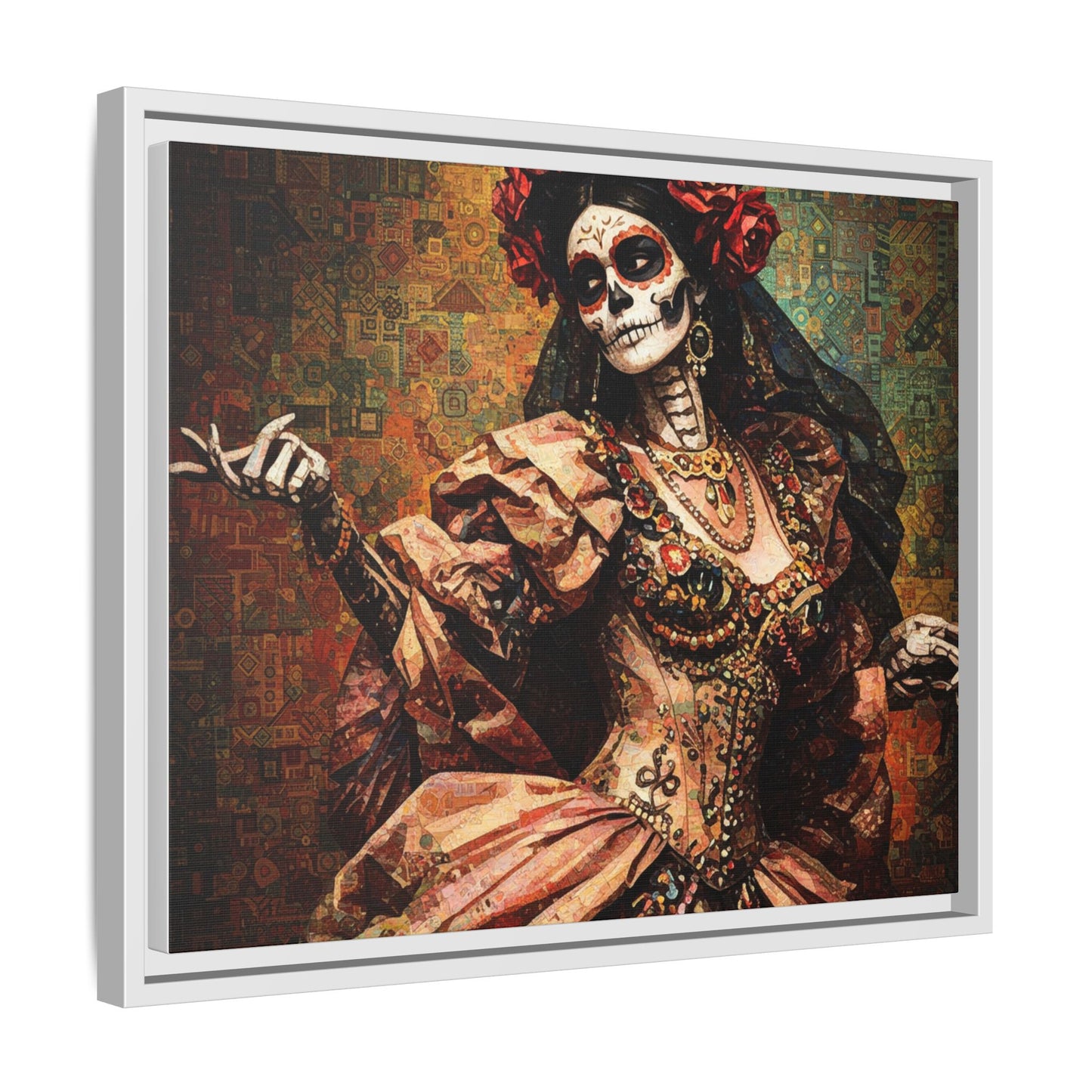 LaCatrina Elegance: Professional Art Series #6 - Framed Matte Canvas