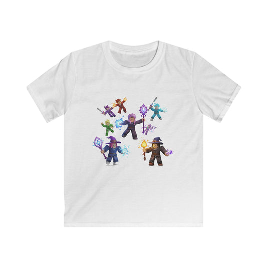 Pixel Pals Adventure - Kids Softstyle Tee #33