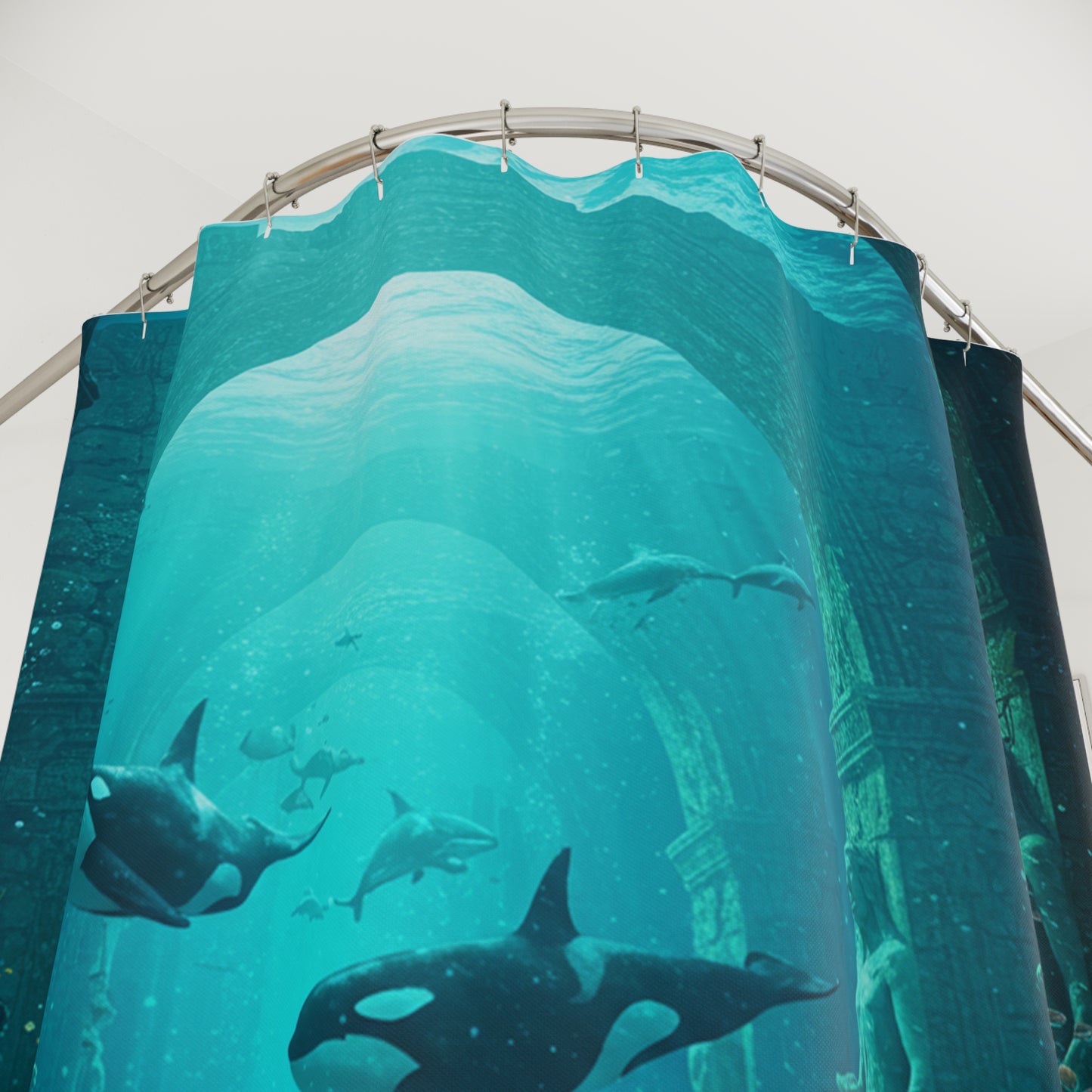 Atlantis Edge: The Lost City Shower Curtain