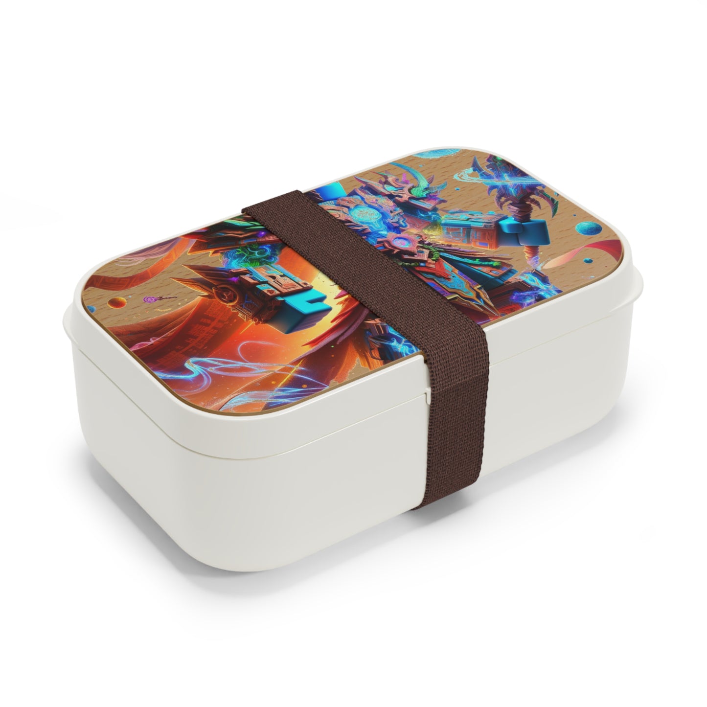 Sleek Minimalist Bento Box - Perfect for On-the-Go!