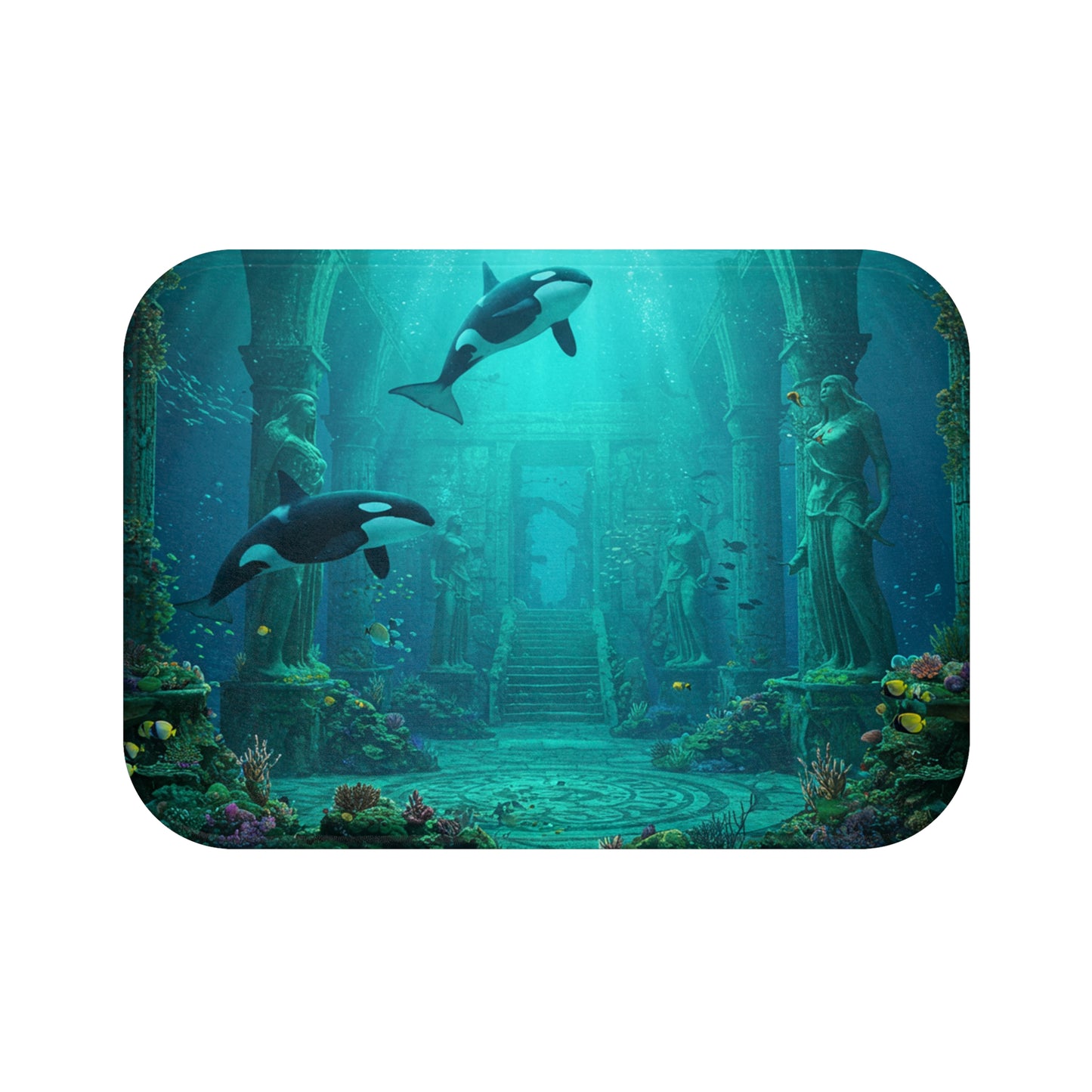 Atlantis Escape Bath Mat - Step into Mystery