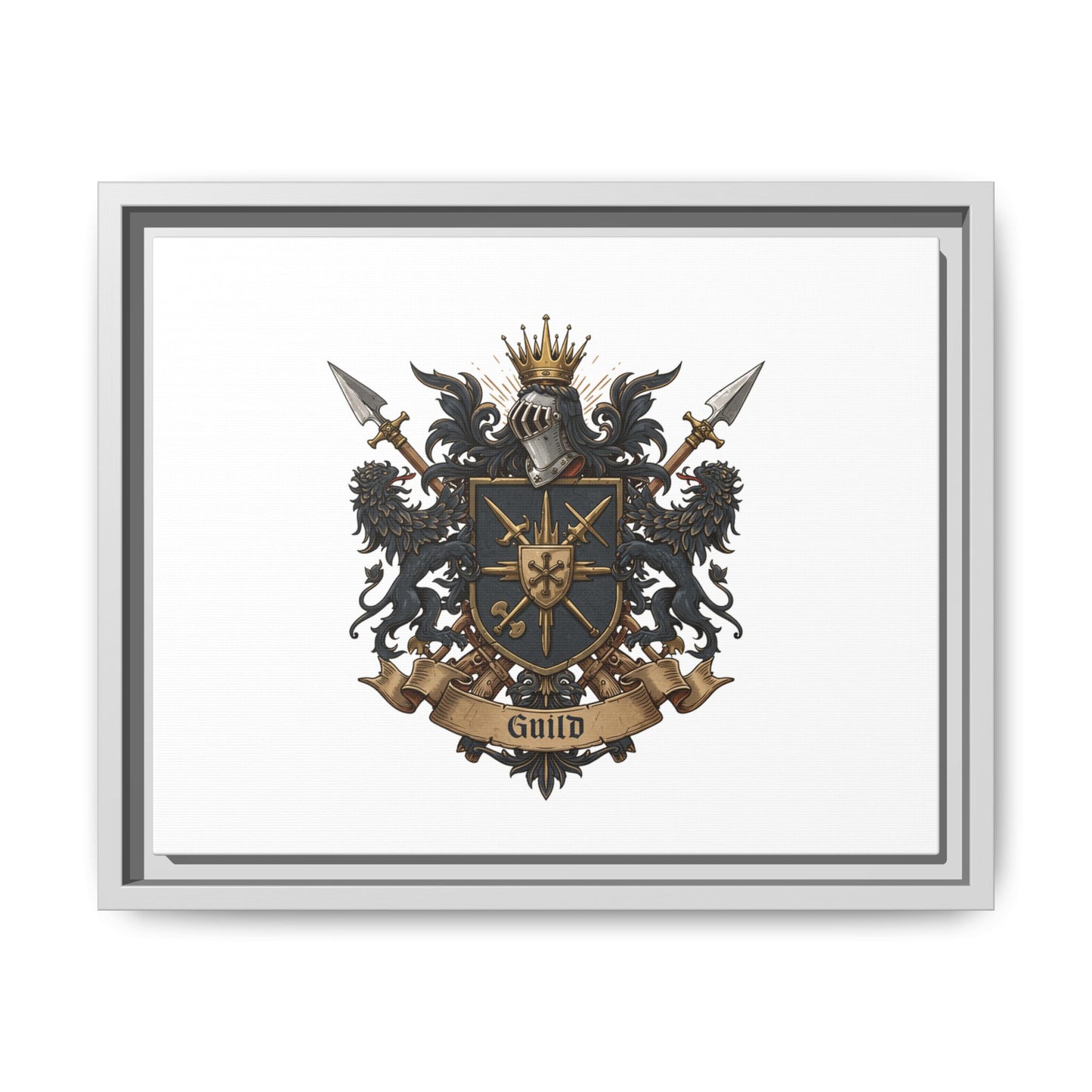 Guild Edition #3 - Professional Elegance Framed Canvas