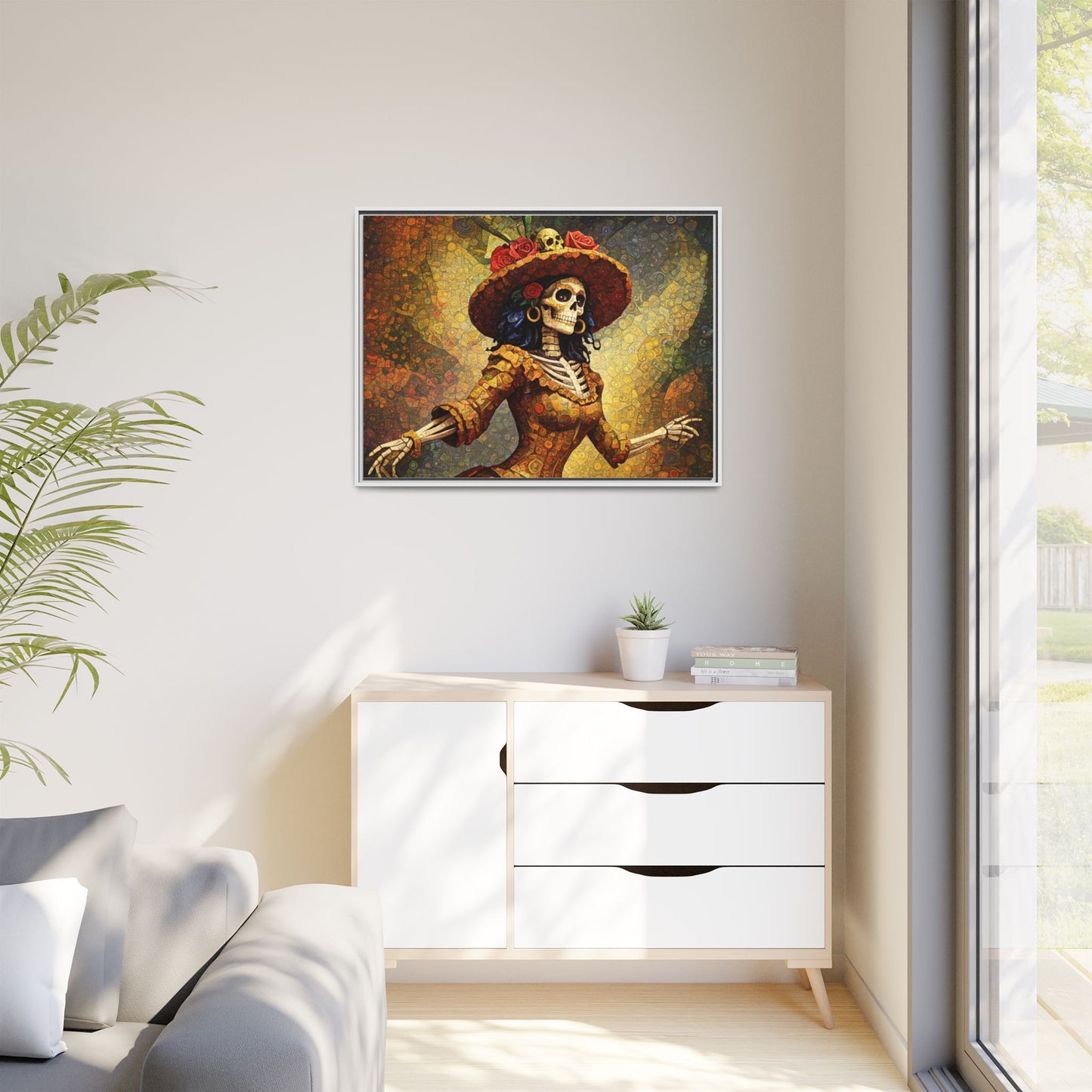 LaCatrina Elegance #18 - Professional Framed Matte Canvas