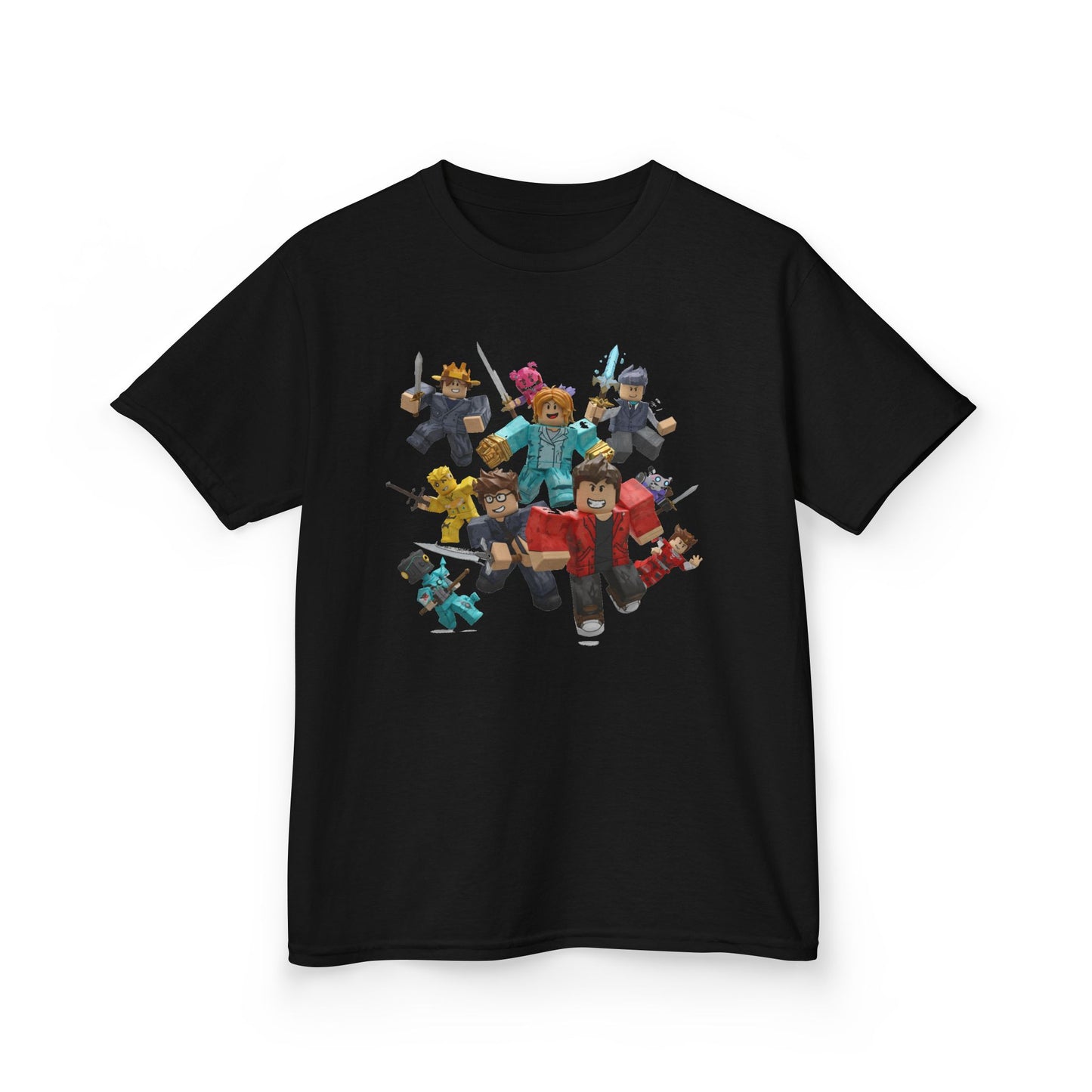 Voxel Adventure Kids Heavy Cotton Tee - Trendy Edition