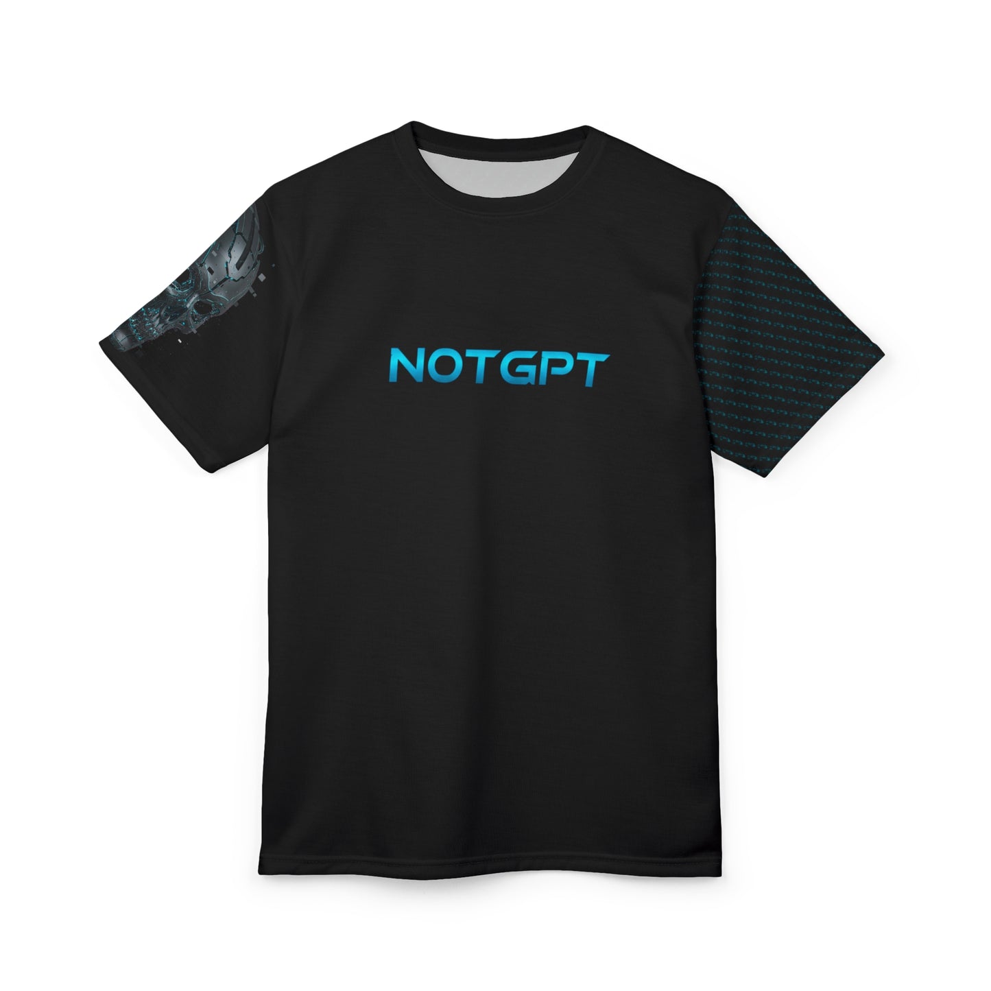 NOTGPT Cyan Dreams — Relaxed Fit Tee - All-over Print