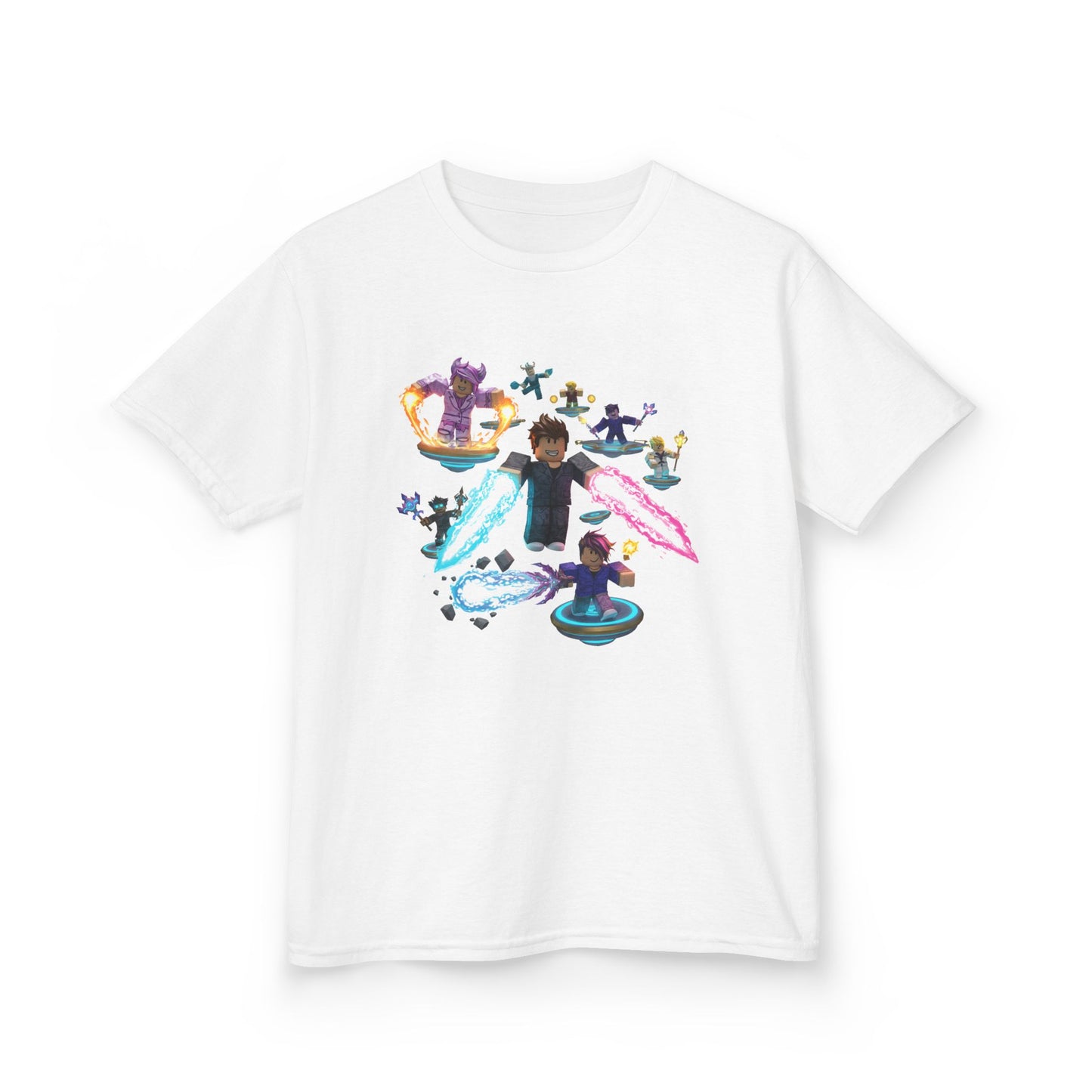 Pixel Pals Adventure - Kids' Trendy Voxel Tee