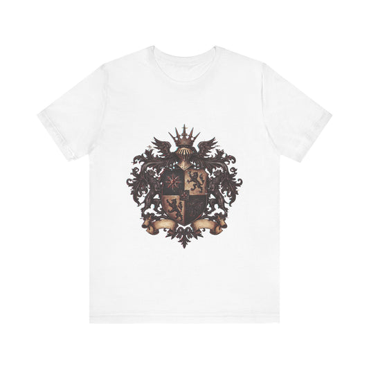 Guild Emblem Fusion Tee - Trendy Unisex Jersey Style