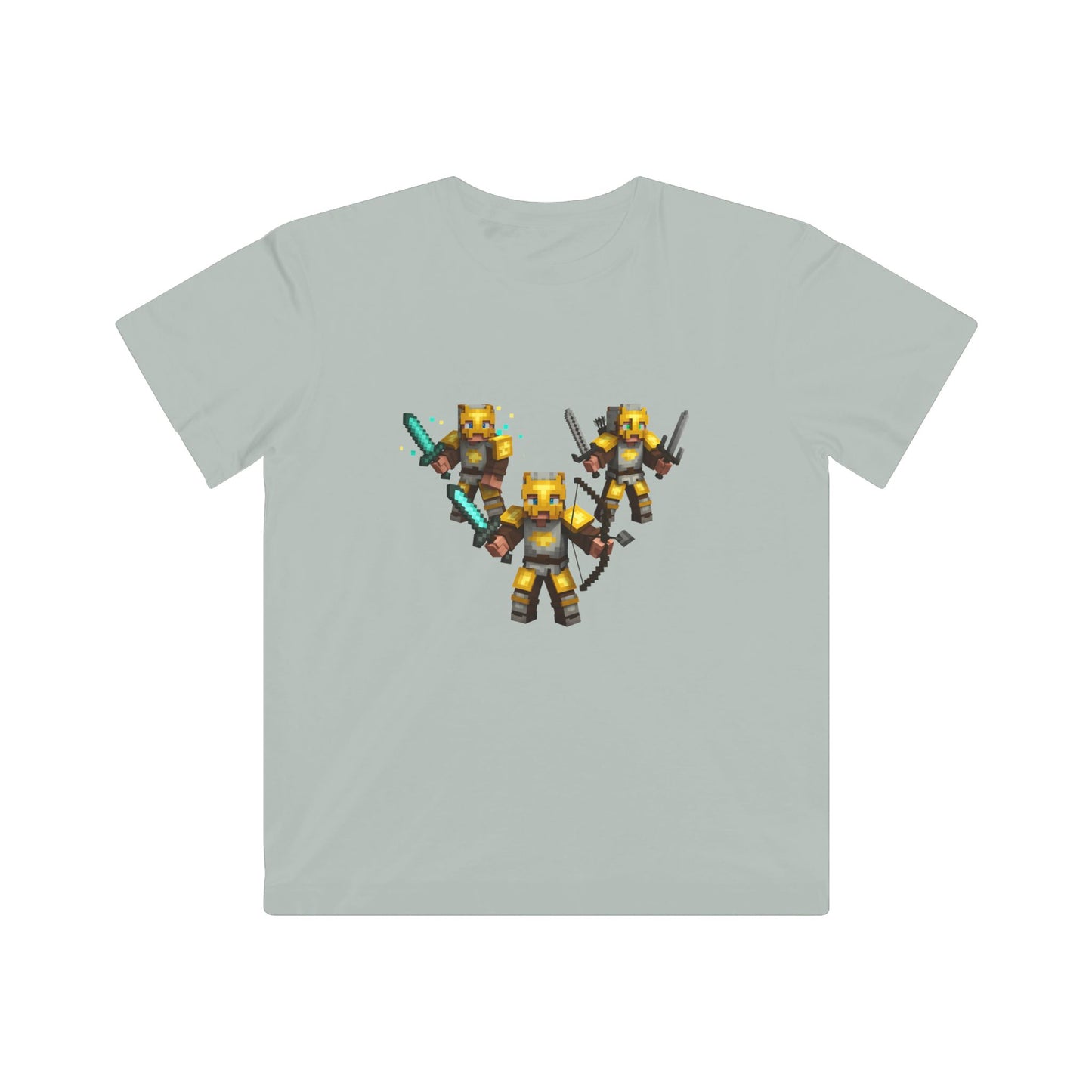 Pixel Power Play Kids Tee - Inspired by Mine Warriors