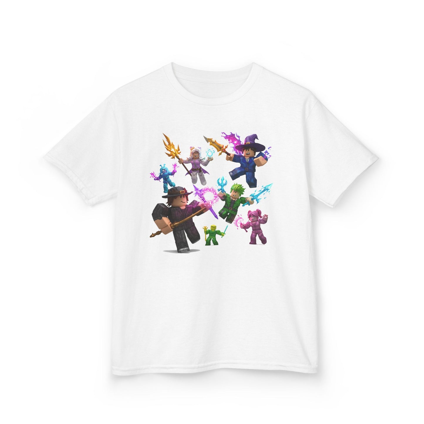 Pixel Pals Adventure - Kids Trendy Voxel Tee
