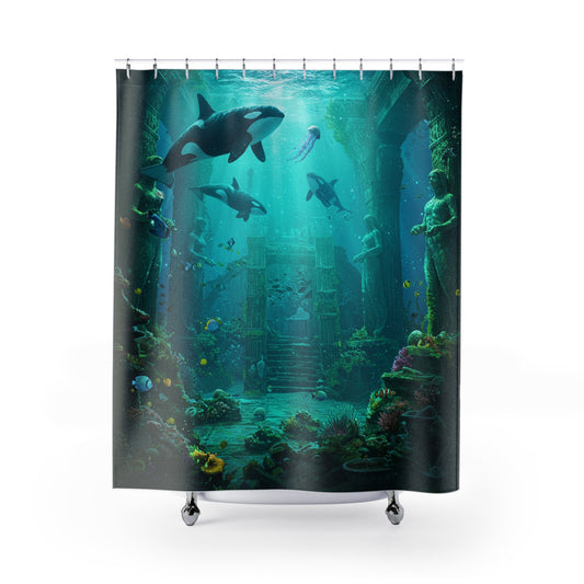 Atlantis Edge: The Lost City #19 Shower Curtain