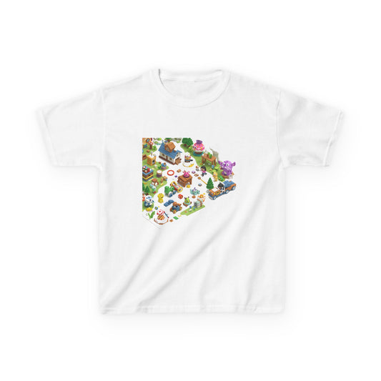 Level Up! Kids’ Gamer-Inspired Cotton Tee #13