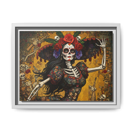 LaCatrina Elegance: Professional Multi-Color Framed Matte Canvas