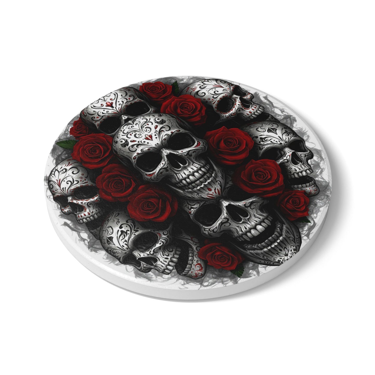 LaCatrina Edge: Daring Ceramic Coaster #35