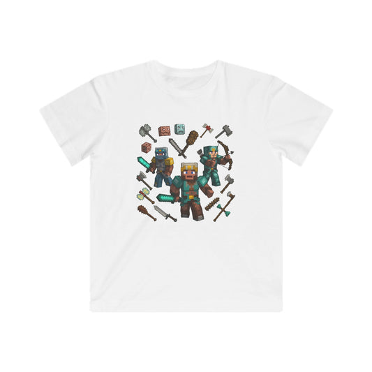 Pixel Power Play Kids Tee - Dive Into Adventure!