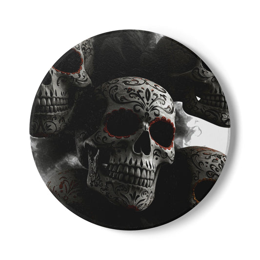 LaCatrina Edge: Ceramic Coaster - Bold & Daring Design