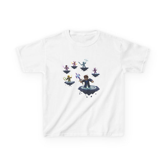 Pixel Pals Adventure Kids' Cotton Tee - Voxel Edition #61