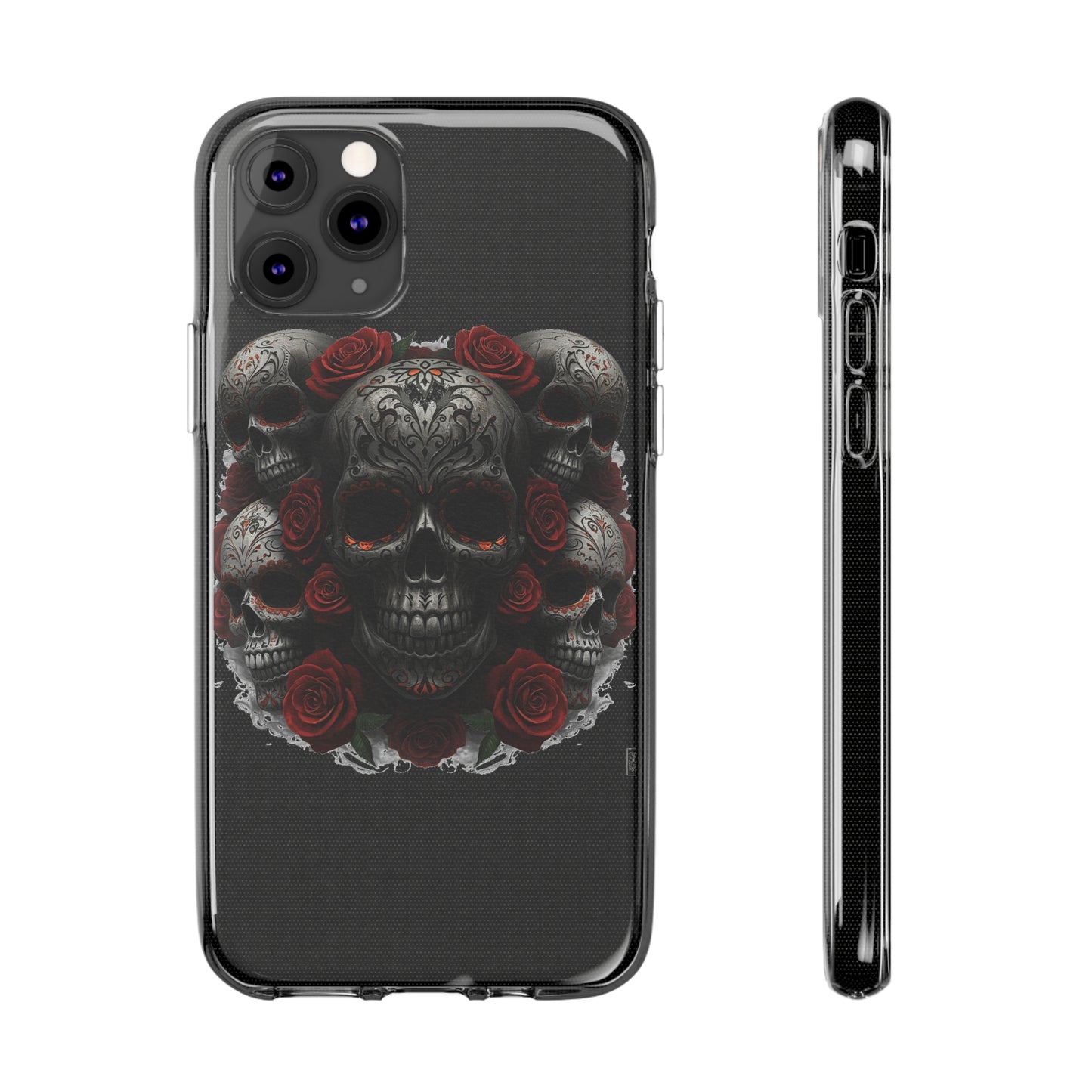 LaCatrina Edge: Clear Silicone Case for Bold Spirits