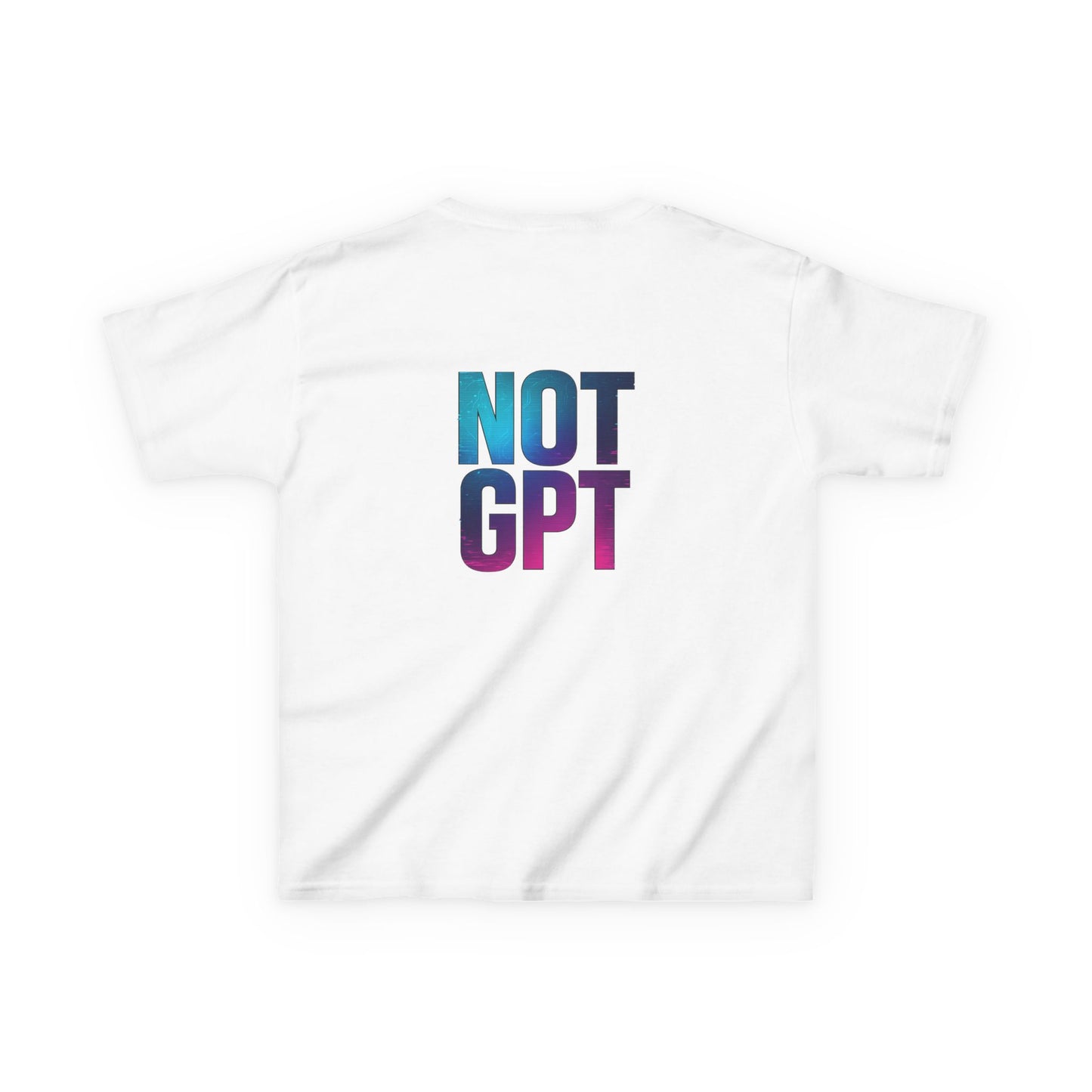 BocaToca Rebel - Edgy NOTGPT Kids Cotton Tee