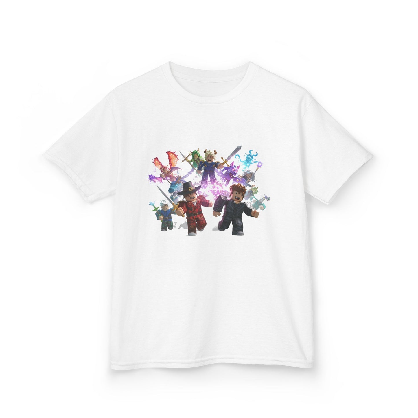 Pixel Pals Playground - Trendy Voxel Tee for Kids
