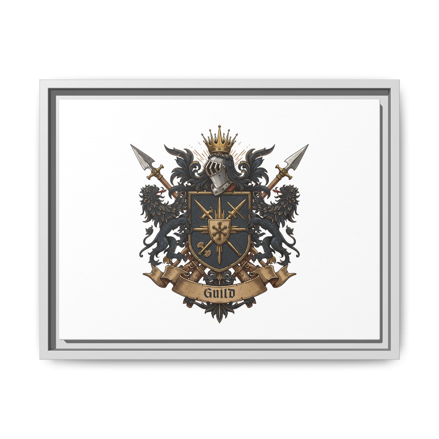 Guild Edition #3 - Professional Elegance Framed Canvas