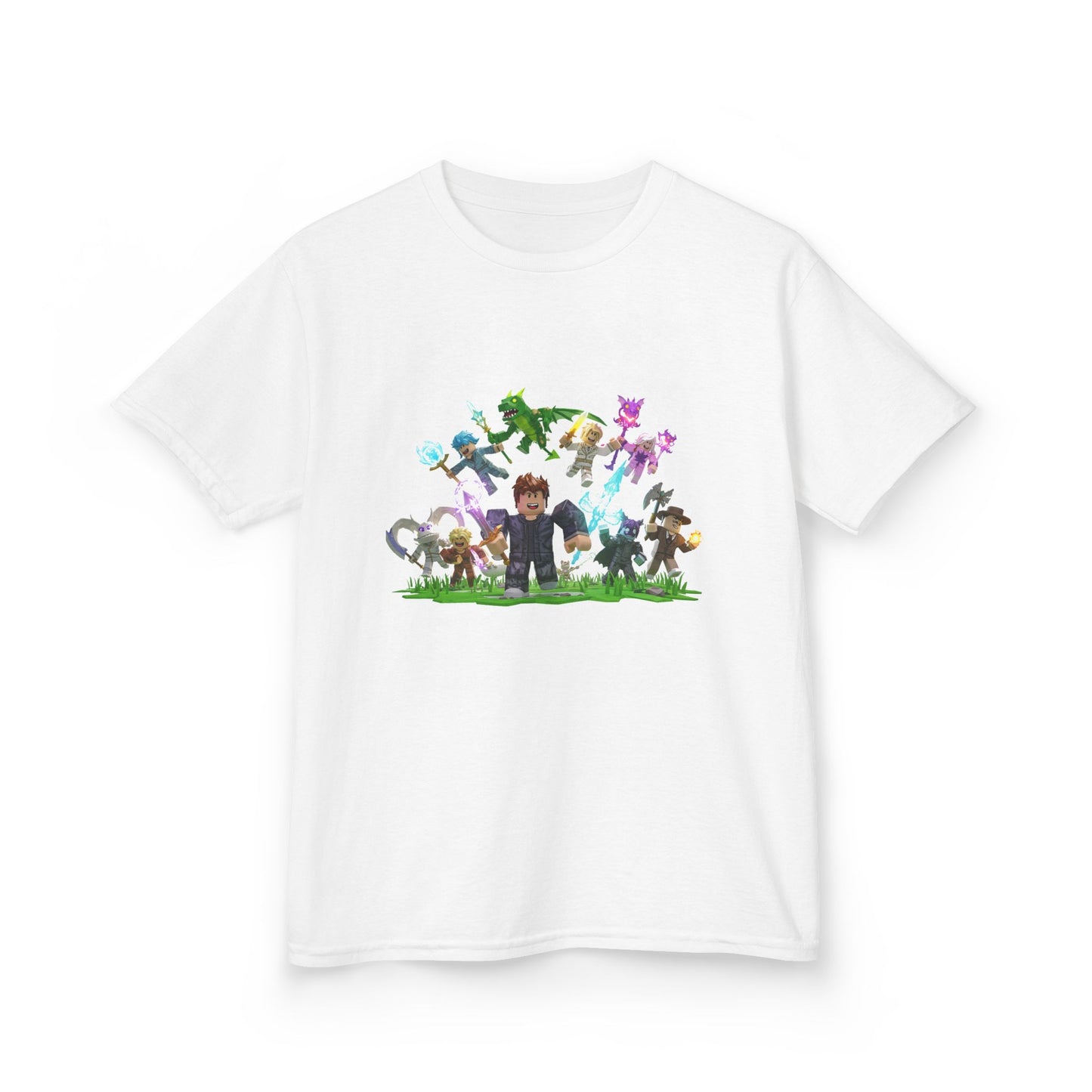 Pixel Power Kids Tee - Voxel Adventure Edition